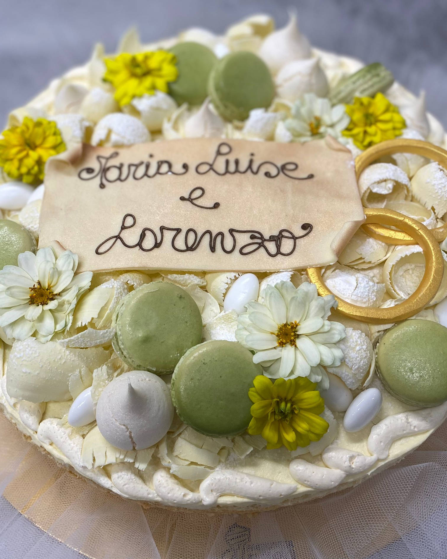 dettaglio Torta anniversario